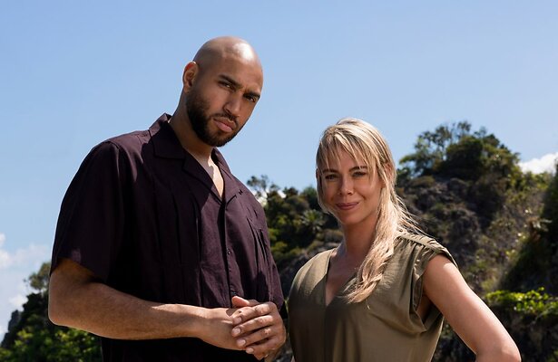 Edson da Graça en Nicolette Kluijver voor Expeditie Robinson