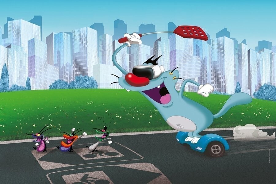 Oggy en de kakkerlakken