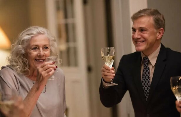 Vanessa Redgrave en Christoph Waltz in Georgetown