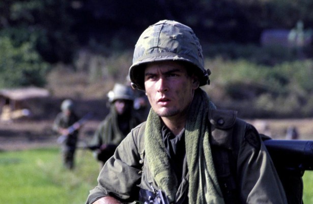 Charlie Sheen als Chris in Platoon