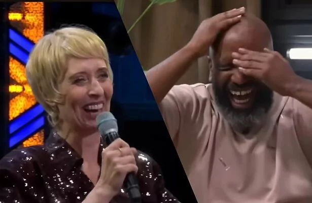 Plien van Bennekom en Willie Wartaal in LOL: Last One Laughing