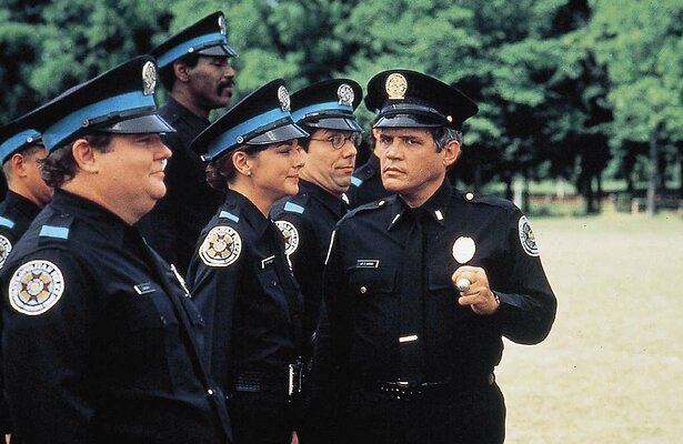 G.W. Bailey met tegenspelers Police Academy