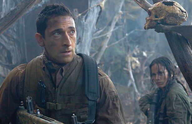 Adrien Brody en Alice Braga in Predators