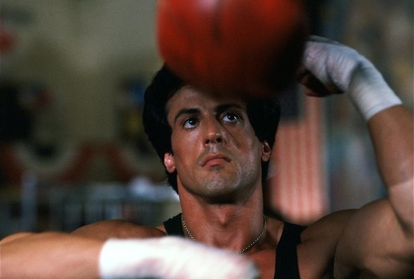 Sylvester Stallone krijgt een pak slaag