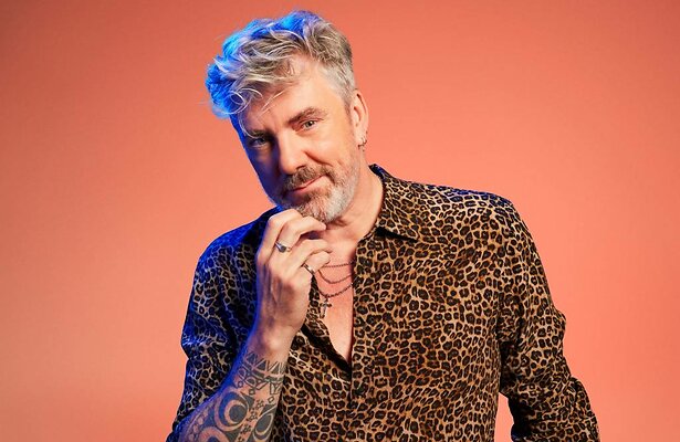 Radio-dj en tv-persoonlijkheid Ruud de Wild .