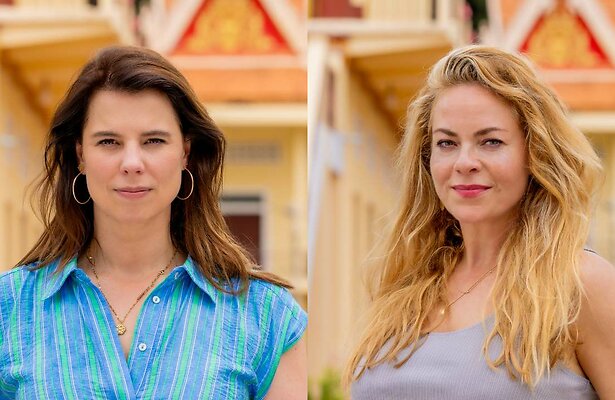 Roos Moggré en Maaike Martens voor Wie Is de Mol? 2025