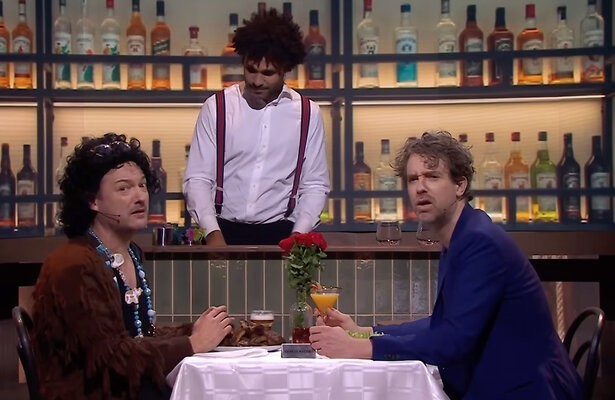 Niels van der Laan en Jeroen Woe in Even Tot Hier