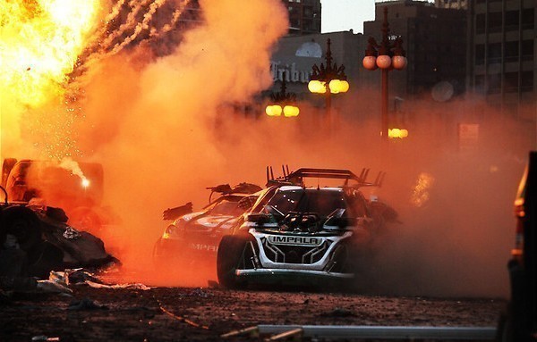 Robots vechten op de maan