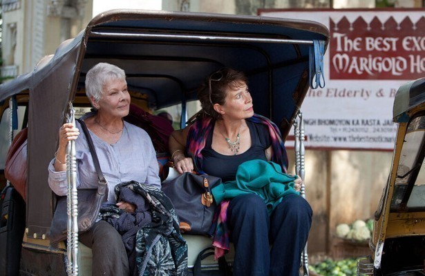 Judi Dench in The Best Exotic Marigold Hotel