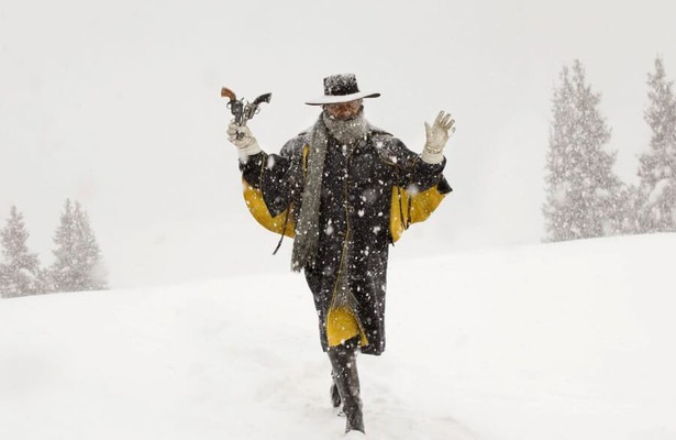 Samuel L. Jackson als Major Marquis Warren in The Hateful Eight