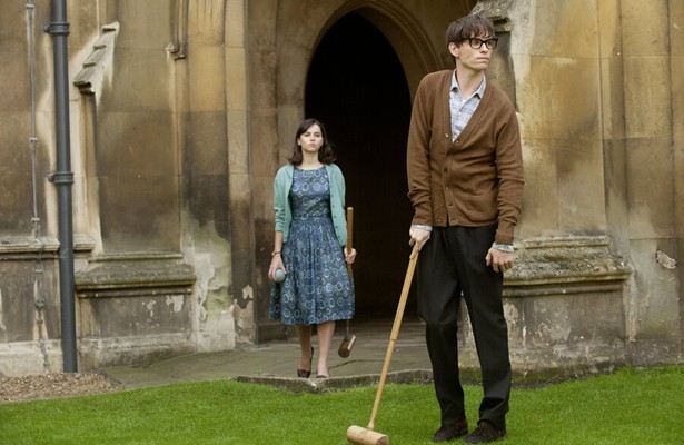 Eddie Redmayne en Felicity Jones in The Theory of Everything