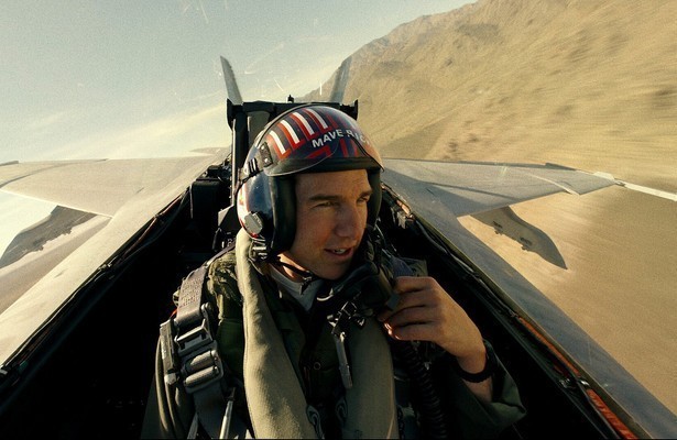 Tom Cruise als Pete ‘Maverick’ Mitchell in Top Gun: Maverick