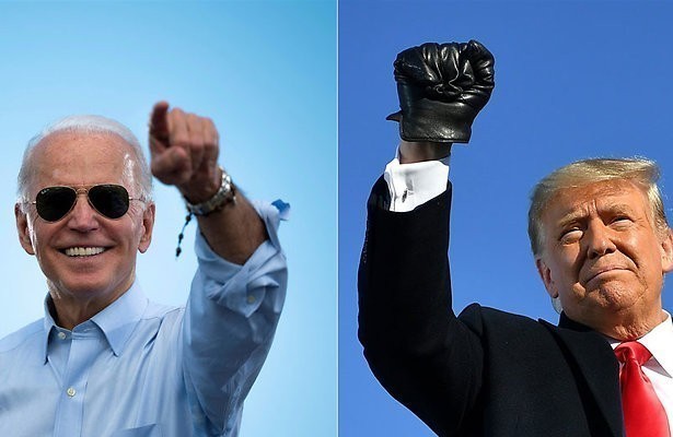 Joe Biden , Donald Trump