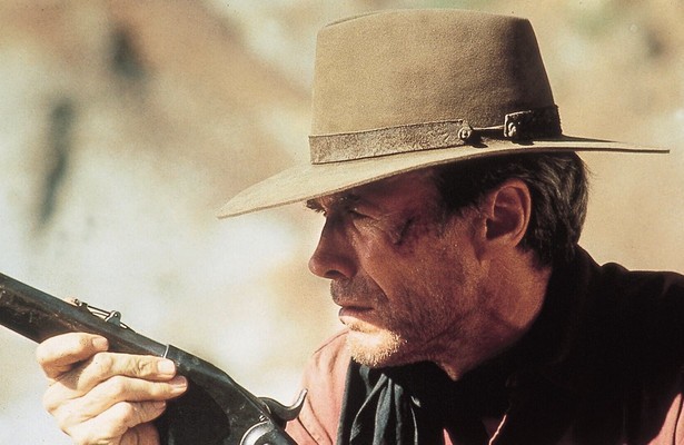 Clint Eastwood als Bil Munny in Unforgiven