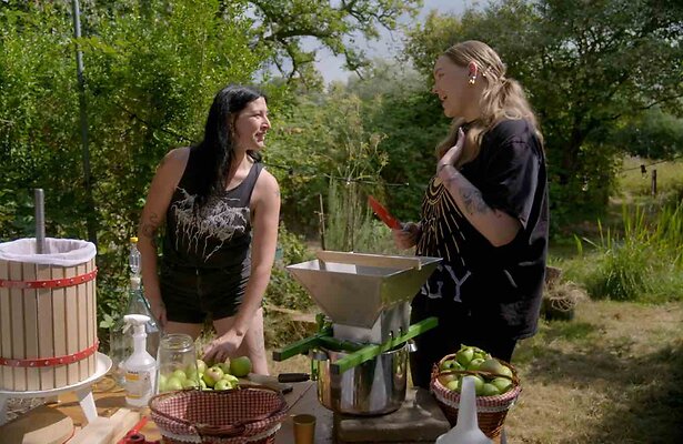 Raven van Dorst met Nikkie de Jager