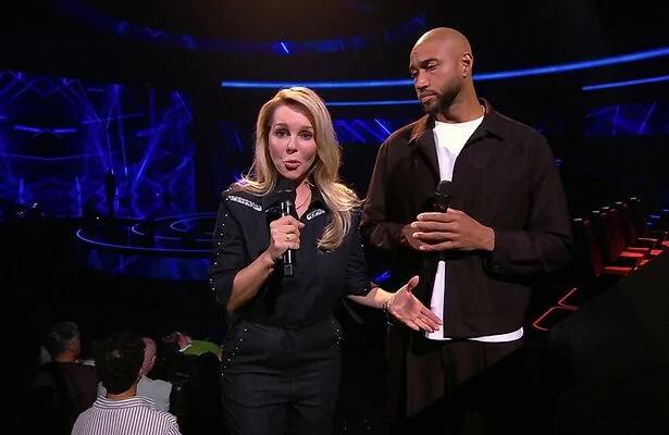 Chantal Janzen en Edson da Graça