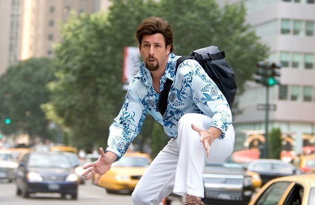 Adam Sandler wordt kapper