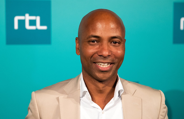 Humberto Tan bij perspresentatie RTL