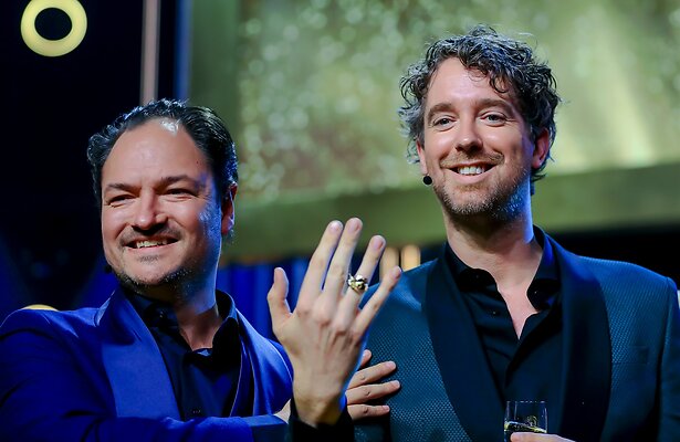Jeroen Woe & Niels van der Laan op Gouden Televizier-Ring 2022