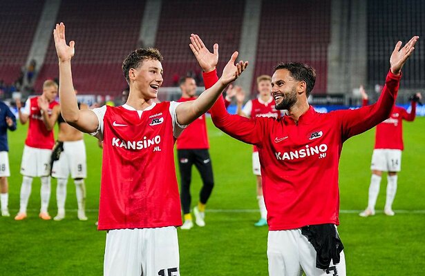 Ruben van Bommel & Pantelis Hatzidiakos (AZ Alkmaar)