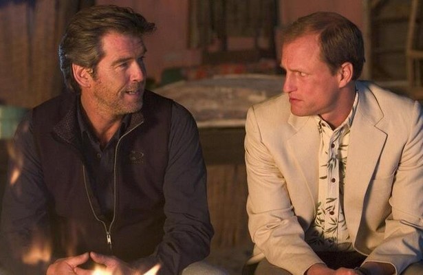 Pierce Brosnan en Woody Harelson