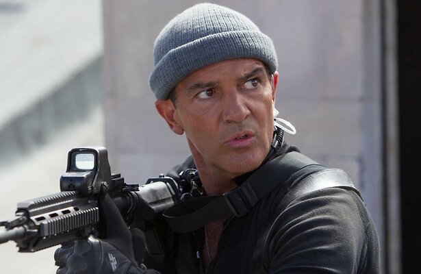 Antonio Banderas als Galgo in The Expendables 3