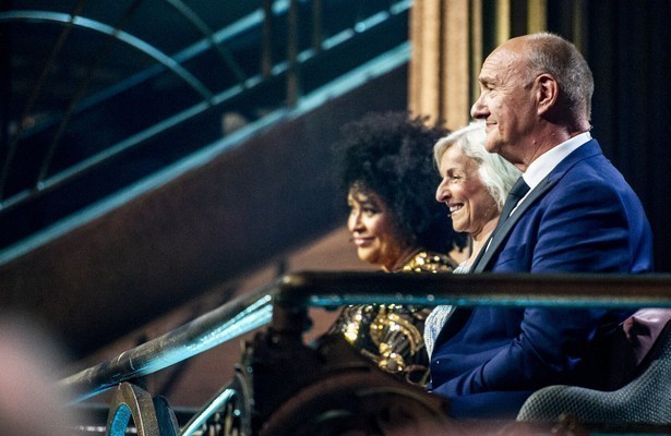 Henk Poort, Rosemary Joshua en Tania Kross