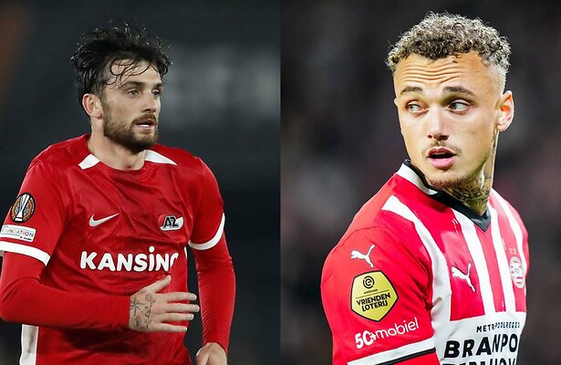 Troy Parrott (AZ) vs. Noa Lang (PSV)