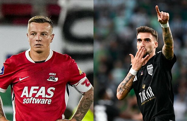 Jordy Clasie (AZ) vs. Helder Ferreira (FC Noah)