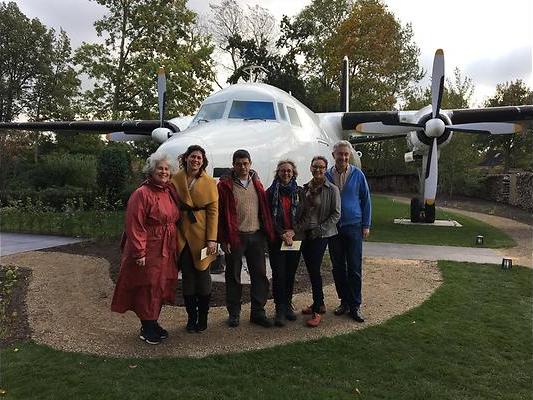 Slapen in een vliegtuig in Bed & Breakfast 