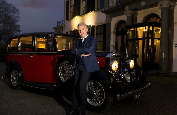 André van Duin in seizoen 2 van Bij Van Duin op de Achterbank