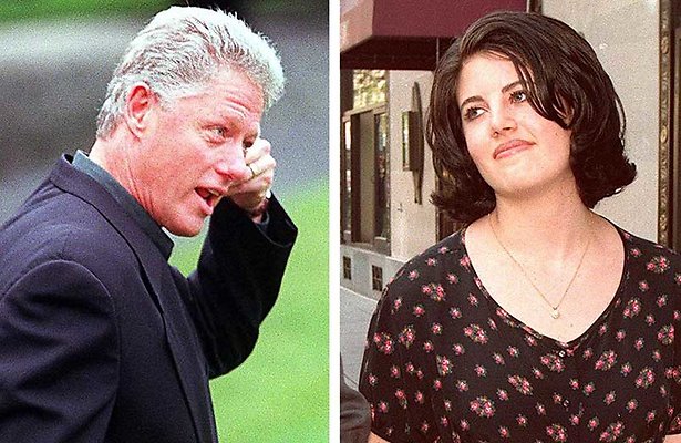 Bill Clinton en Monica Lewinsky
