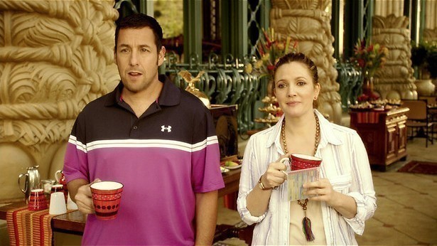 Op vakantie met Adam Sandler en Drew Barrymore