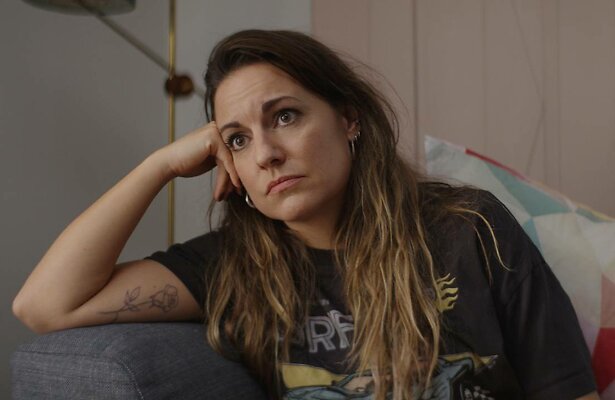 Eva Crutzen in haar rol als Cat.