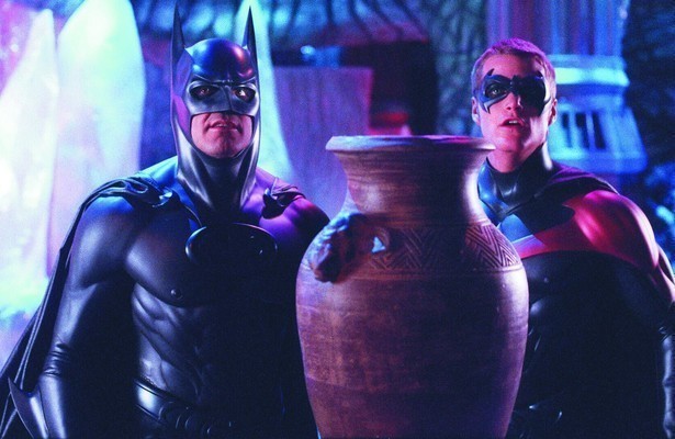 George Clooney en Chris O'Donnell in Batman & Robin