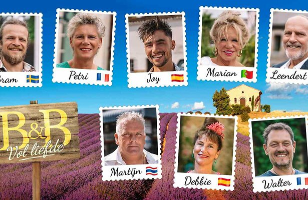 De sterren van B&B Vol Liefde 2023