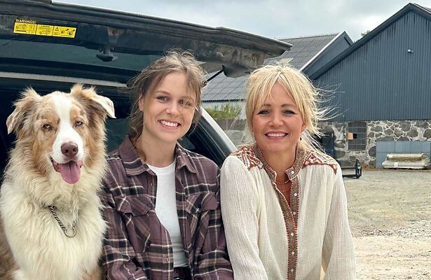 Bernice en Yvon Jaspers in Onze Boerderij Internationaal