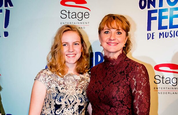 Bianca Krijgsman met dochter Lizzy.