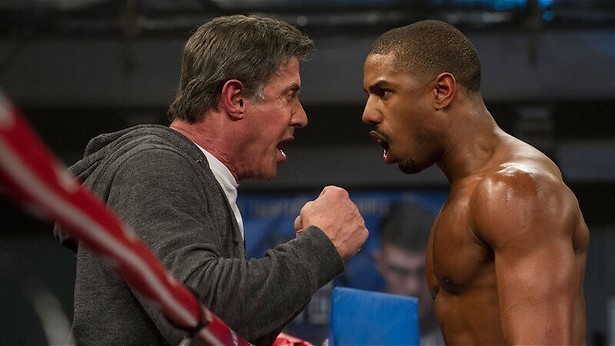 Michael B. Jordan krijgt boksles van Sylvester Stallone