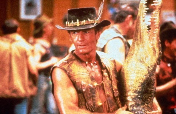 Paul Hogan in Crocodile Dundee