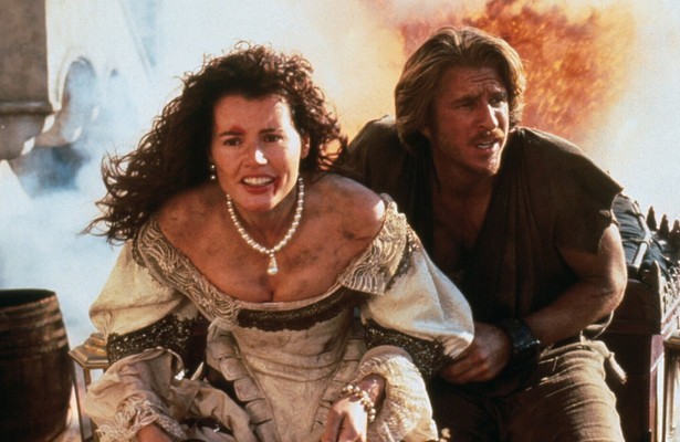 Matthew Modine en Geena Davis in Cutthroat Island