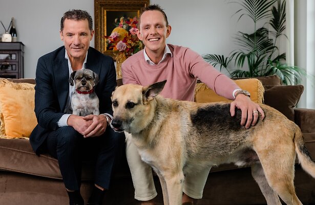 John de Bever en Kees Stevens