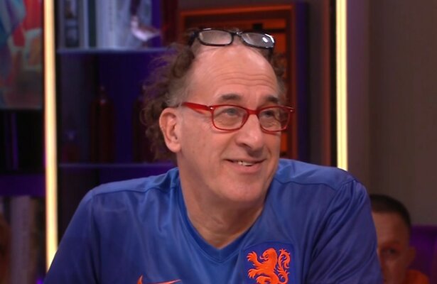 Oranjesupporter Harry Goudsblom