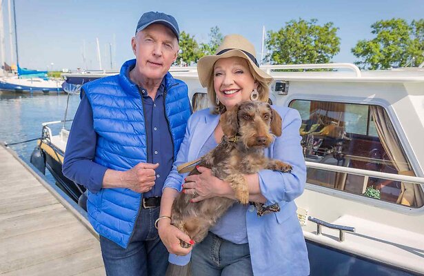 André van Duin en Janny van der Heijden