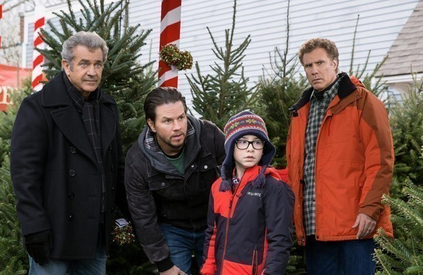 Mel Gibson, Mark Wahlberg en Will Ferrell in Daddy's Home 2