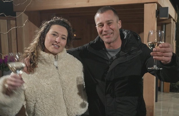 Ivo Putman en Djamilla Pijpker in De Grote Tuinverbouwing