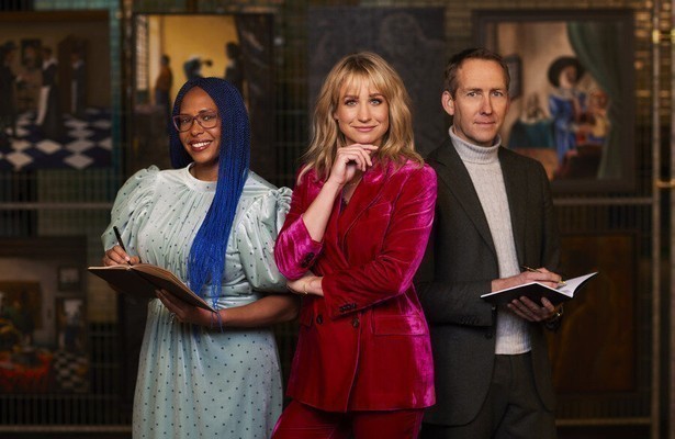 Abbie Vandivere, Dionne Stax en Pieter Roelofs in De Nieuwe Vermeer