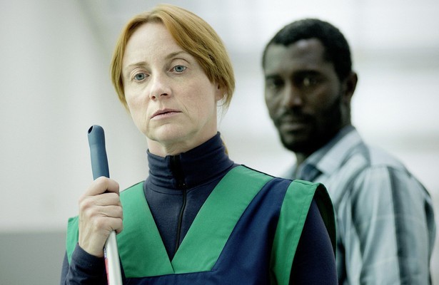 Bianca Krijgsman en Isaka Sawadogo in De Nieuwe Wereld