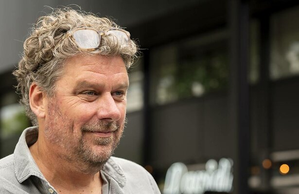 Bedenker van Promenade Diederik Ebbinge.