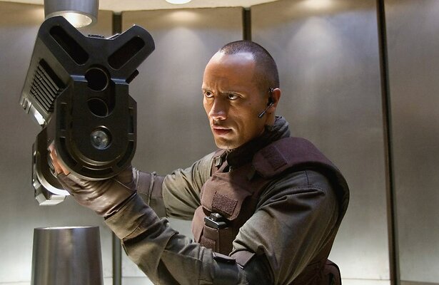 Dwayne Johnson in Doom